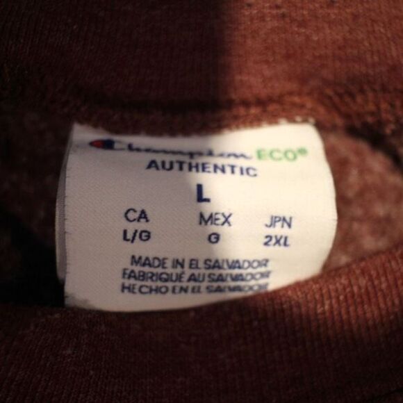 Champion ECO Burgundy Lebron James Sweater - Size Large - Picture 4 of 6